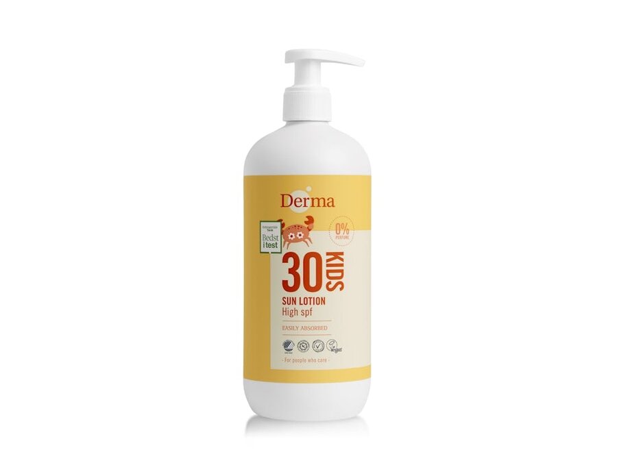 Enfants - Crème solaire naturelle - Lotion SPF30 - Protection solaire écologique