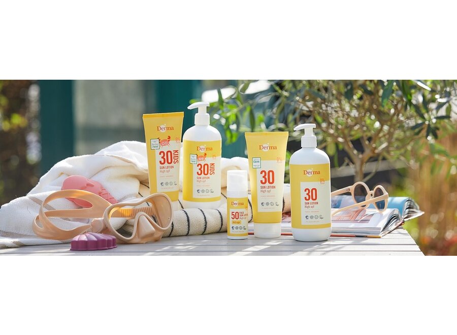Kinder – Natürlicher Sonnenschutz – Lotion LSF 30 – Ökologischer Sonnenschutz