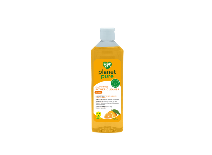 Planet Pure - Concentrated All Purpose Cleaner - Orange - 510 ml