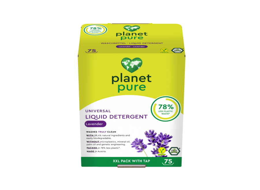Planet Pure - Lessive écologique universelle - Lavande - 3 L