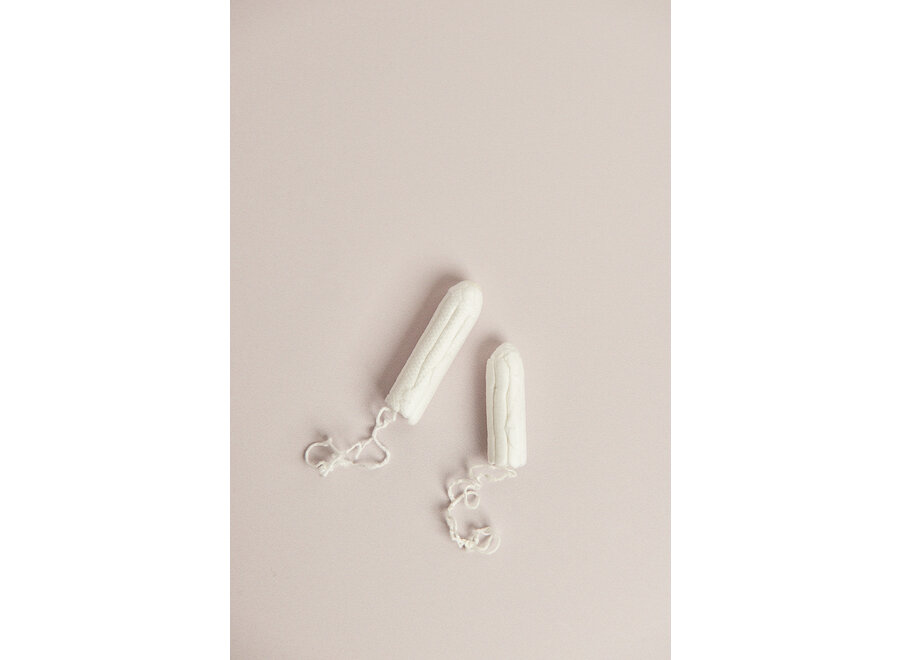 Tampons super en coton organique certifié GOTS - 18 pièces pour un confort durable