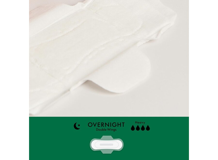 Maandverband nacht Bamboe - 8 stuks