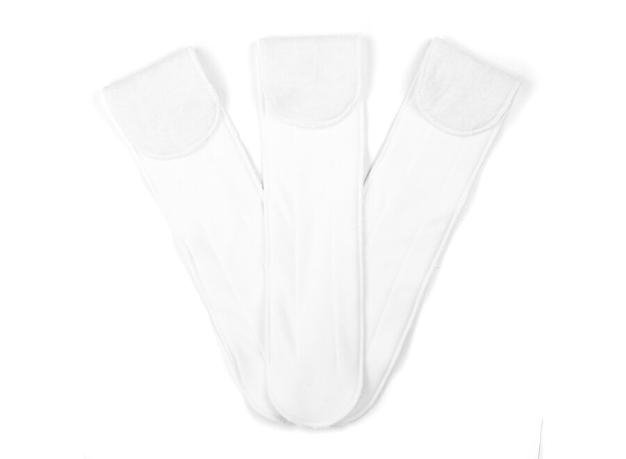 Bamboolik Duo - Wasbare luiers- Starterset - Small - Velcro sluting