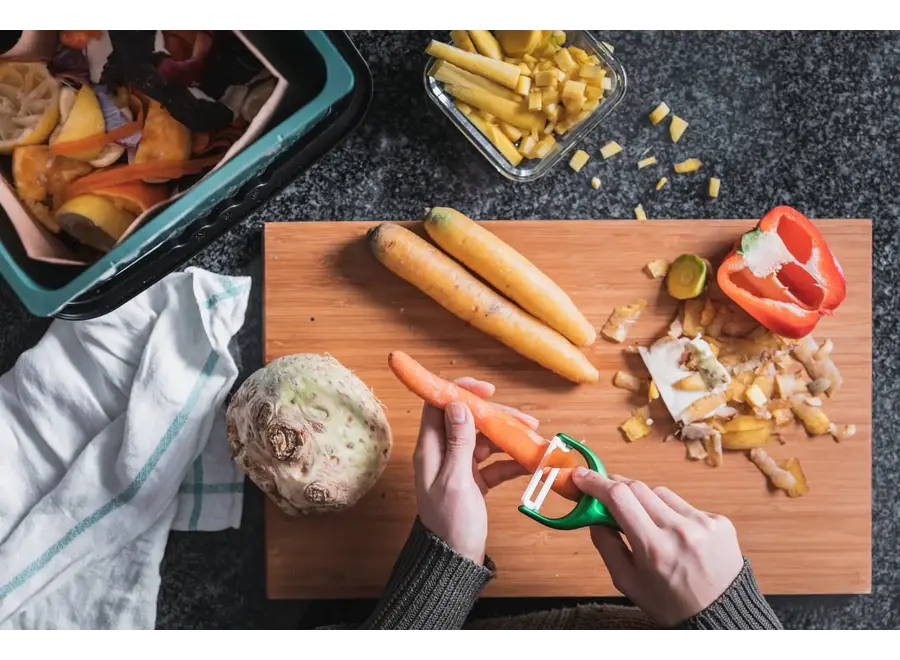 Compostable paper bag - 40 x 7 liters