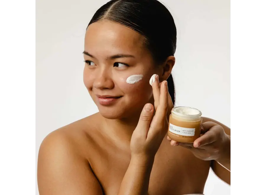 UpCircle Moisturiser - Upcycled Argan Powder - Vitamin E & Aloe Vera - 60 ML