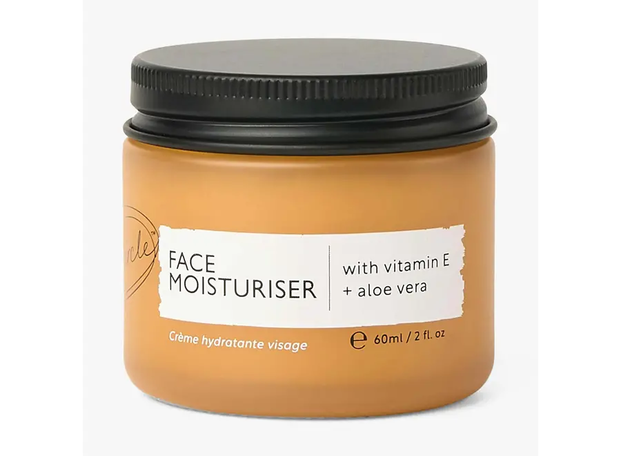 UpCircle Moisturiser - Upcycled Argan Powder - Vitamin E & Aloe Vera - 60 ML