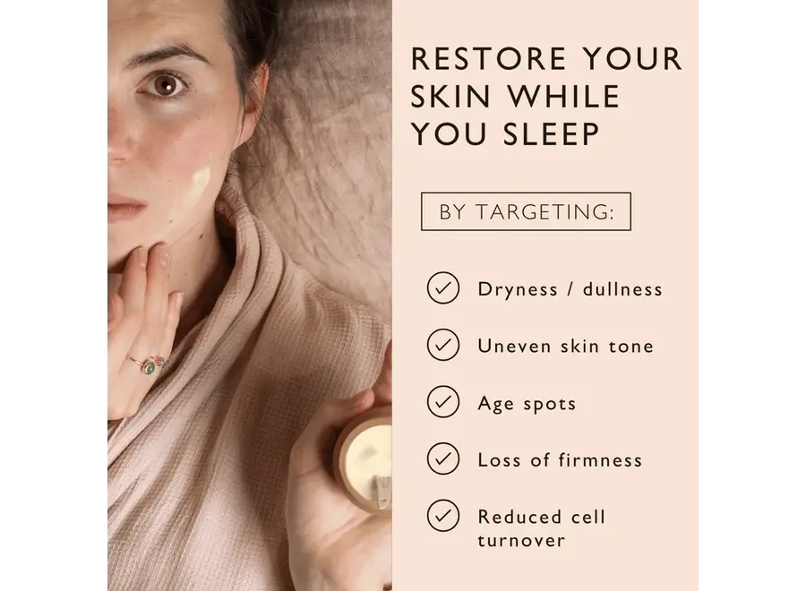 Crème de nuit UpCircle – Acide hyaluronique et niacinamide – 55 ml