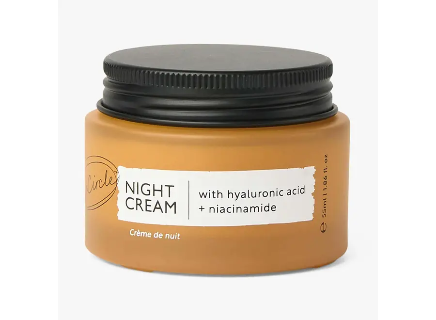 UpCircle Night Cream - Upcycled Blueberries – Hyaluronic Acid & Niacinamide - 55 ML