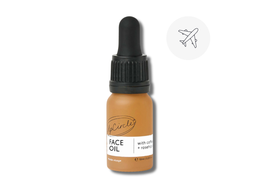 Huile visage café et rose musquée - 30 ml - effet hydratant - convient à tous les types de peau