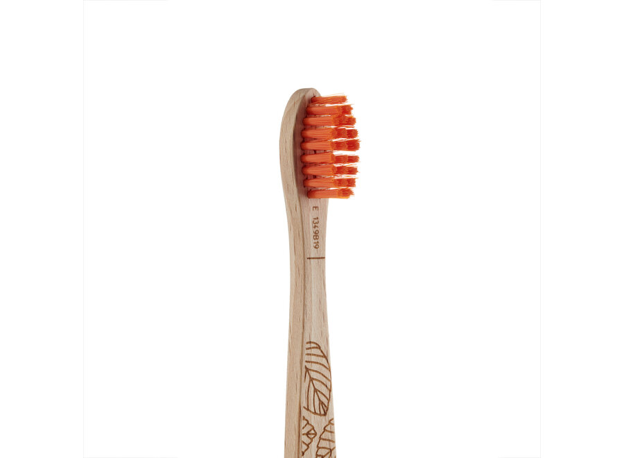 Georganics - Brosse à dents en bois de hêtre - Enfants