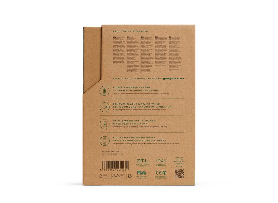 Sonic Elektrische Tandenborstel - Geavanceerde technologie