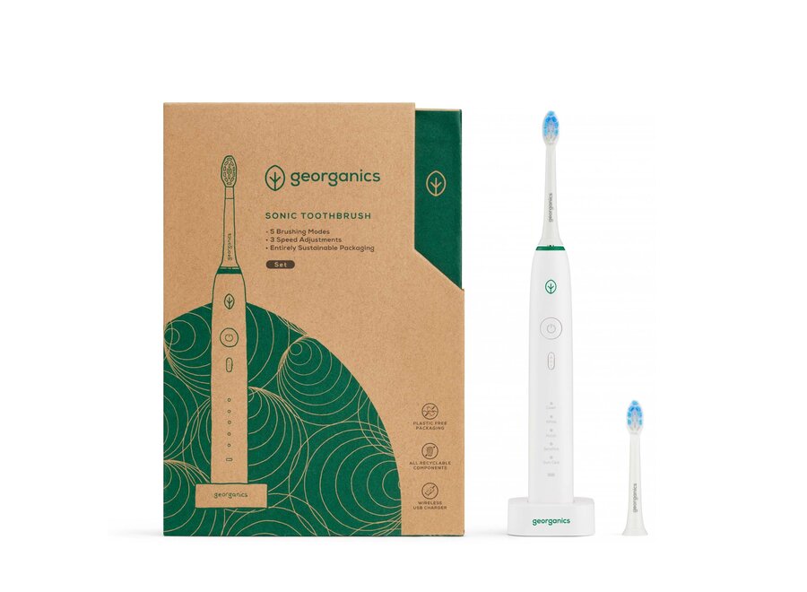 Brosse à dents électrique sonique - Technologie avancée