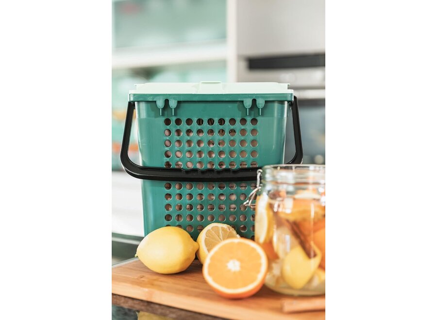 Biomat Airbox with holes & Compostable Paper Bags 50x10l Bundle