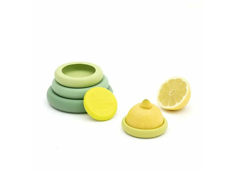 Food Huggers Sage Green - Set von 5