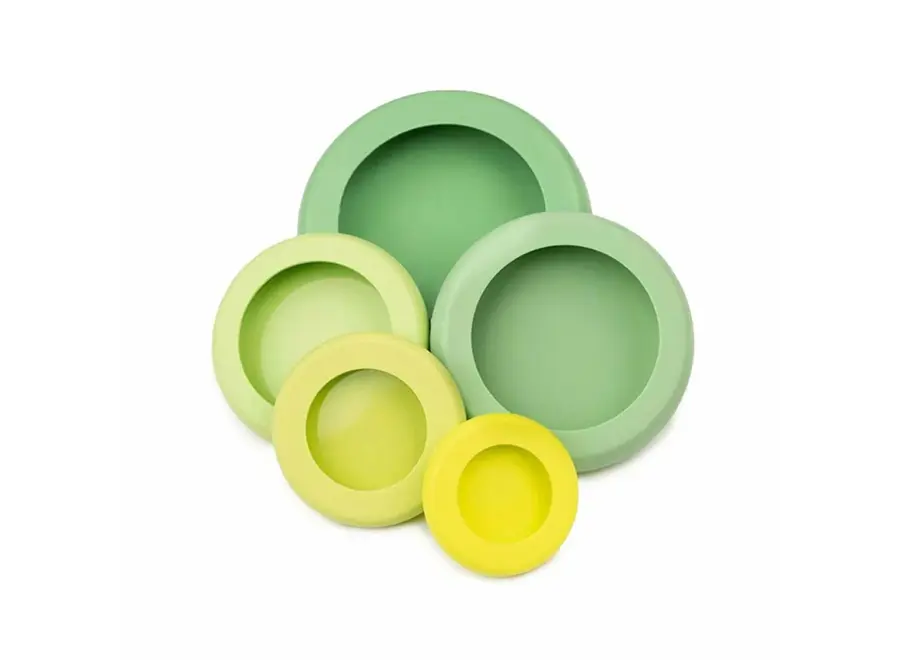 Food Huggers Sage Green - Set von 5