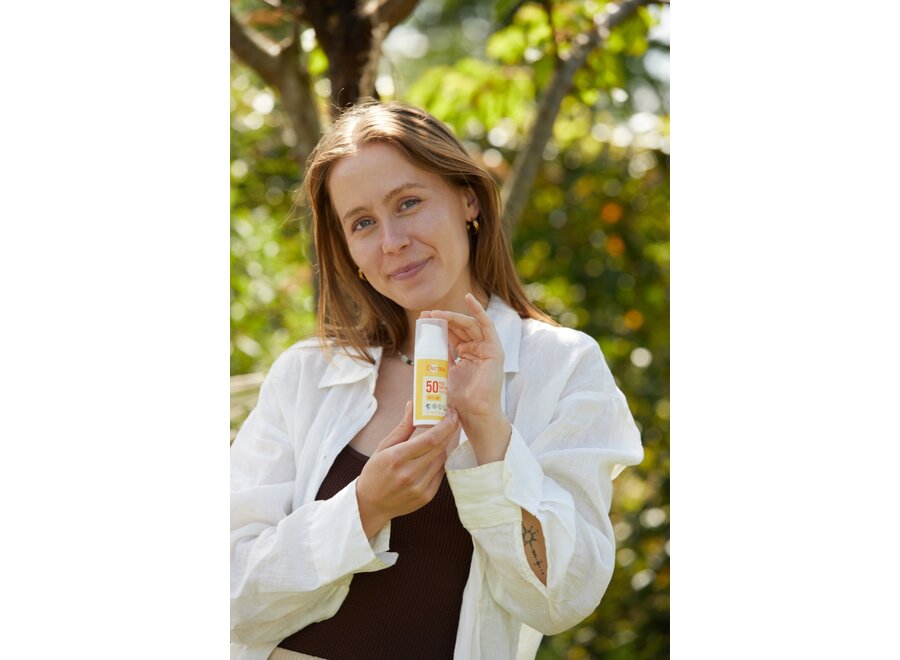 Gezichtszonnebrand - anti-aging - SPF50 -50 ML