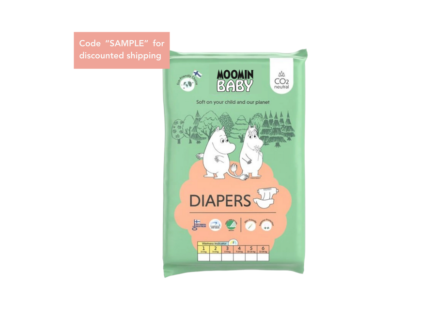 Moomin Babyluiers - proefpakketje