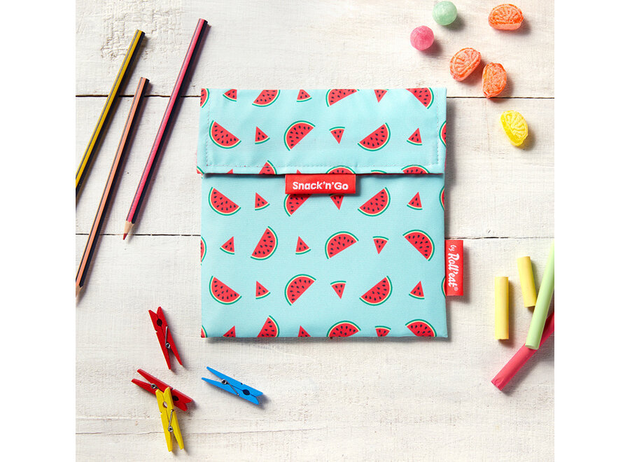 Snack'n Go - Frucht-Wassermelone - Praktische Lebensmittelverpackung - Komplett verschließbar