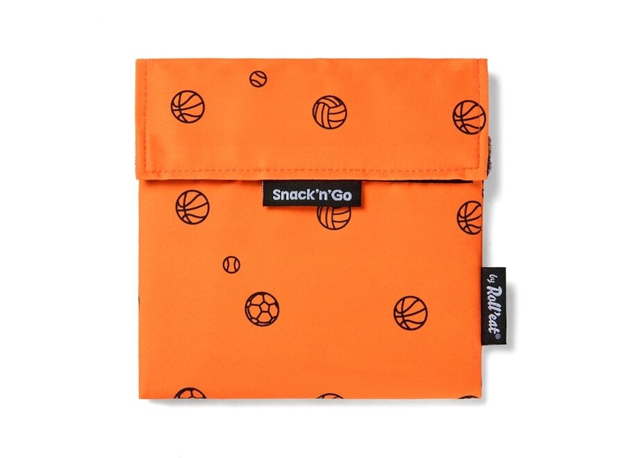 Boc'n Roll Snack'n Go - Icon's Sporty - Handy Foodwap - Closes completely