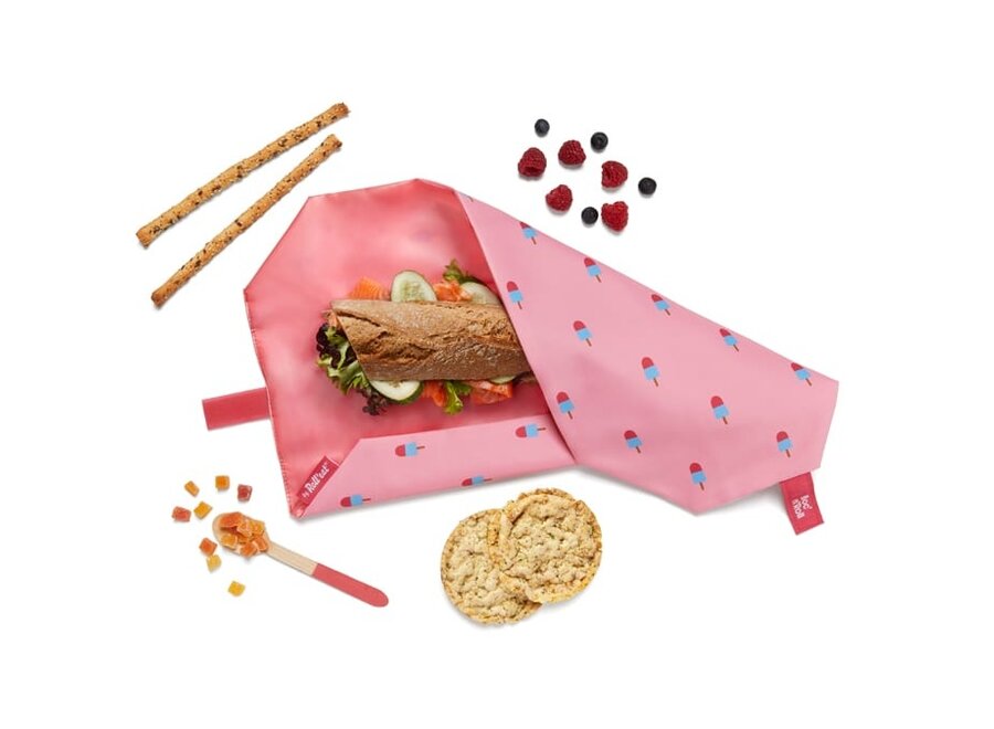 Snack‘n Go - Icons Ice Cream - Handige foodwrap - Sluit volledig