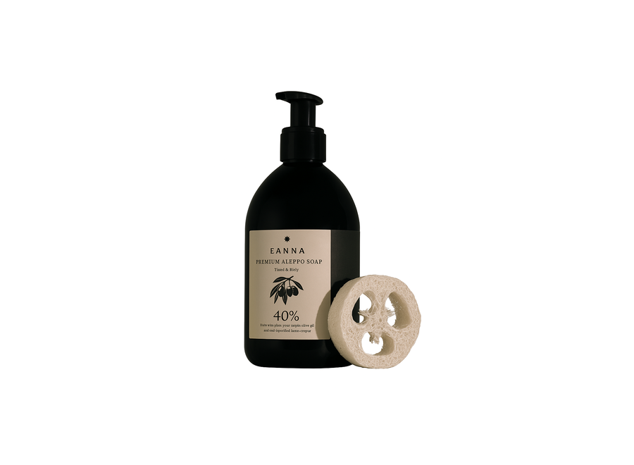 - Aleppo liquid soap - 40% Laurel oil - Nourishes