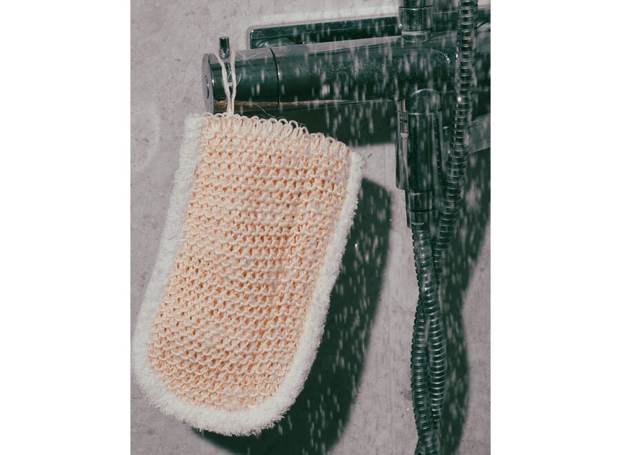 - Scrub glove - For scrubbing and massages