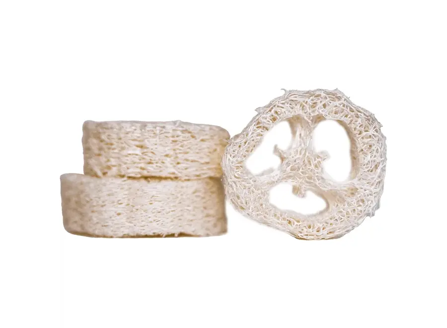 Porte-savon en luffa - Convient également comme éponge à récurer