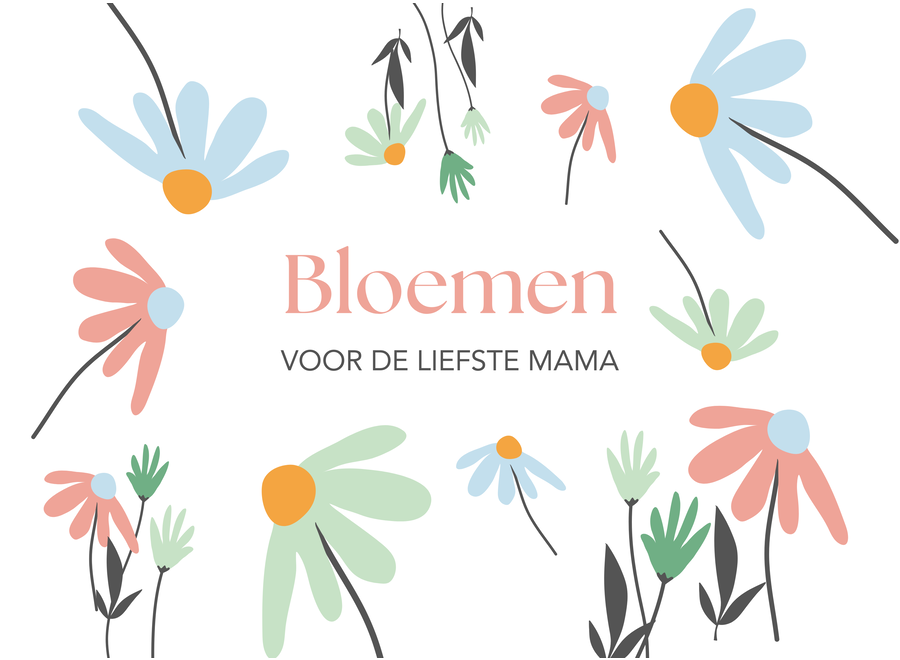 Grace is Green - Growing paper card - For the sweetest mom A6