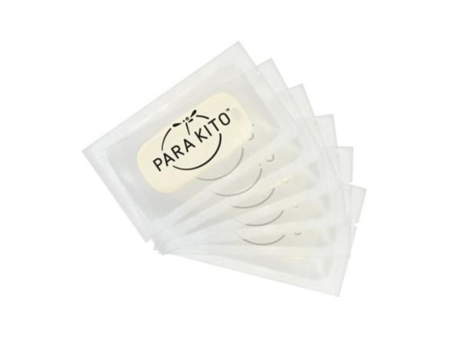 Parakito Pack 2 Navullingen - Anti-muggen armband - Doeltreffende Bescherming - Herlaadbaar - Waterbestendig - Verstelbaar