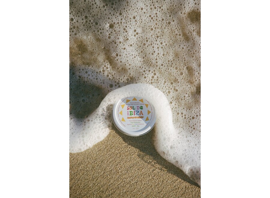 Crème protectrice tout-en-un SPF30 pour bébés et enfants - COSMOS Organic