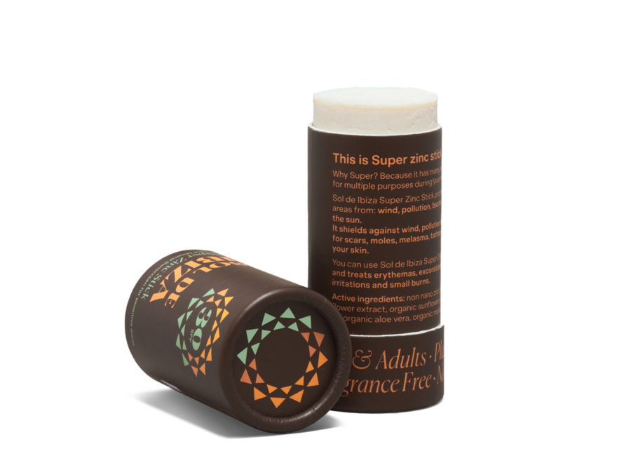 Stick protecteur solaire visage et corps Super Zinc 45g - SPF30