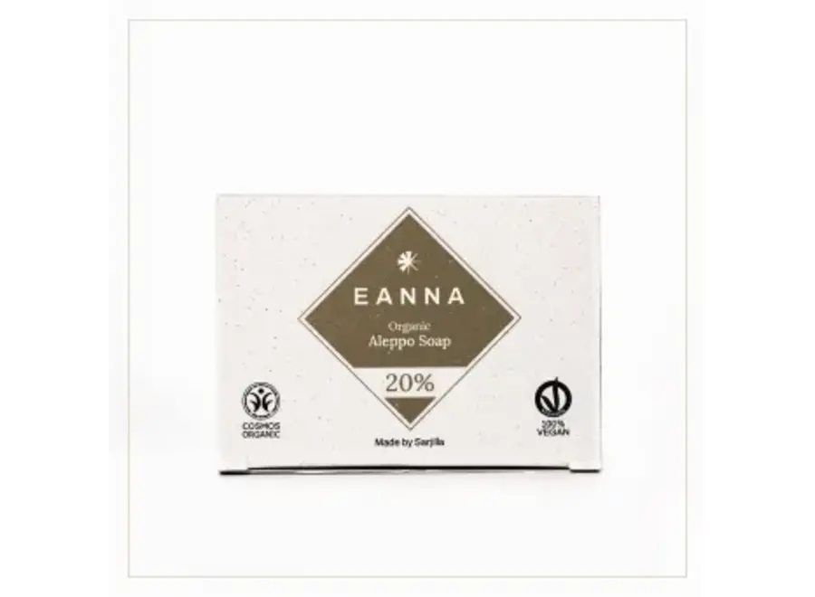 Eanna - Aleppo soap 200g - organic - cleanses, nourishes and protects