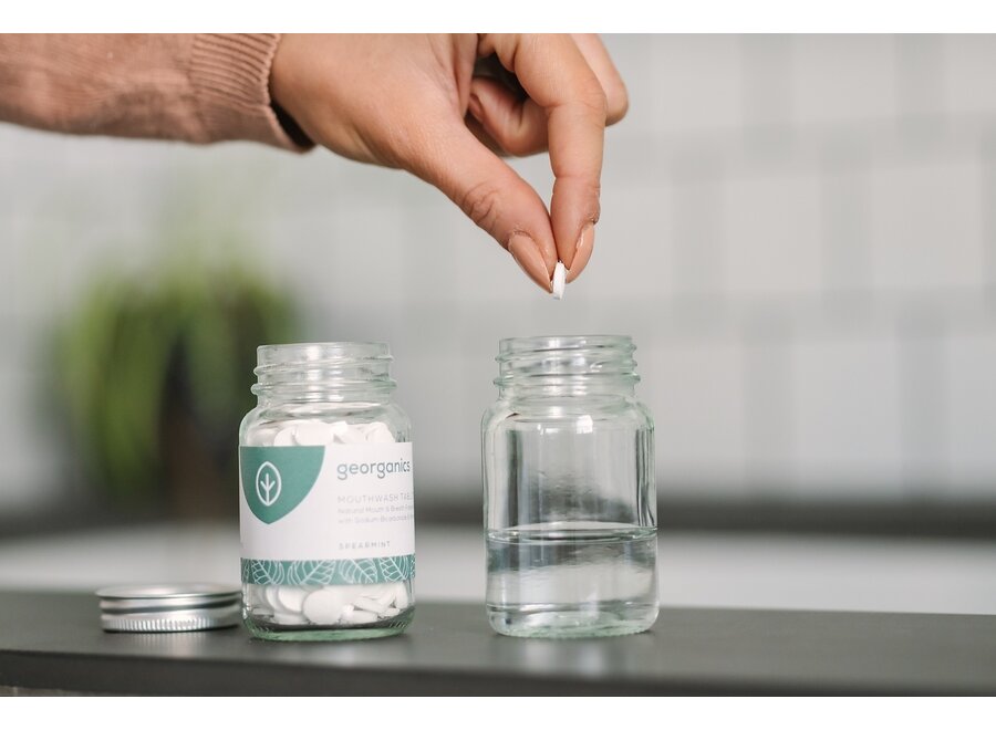 Mouthwash tablets – Peppermint