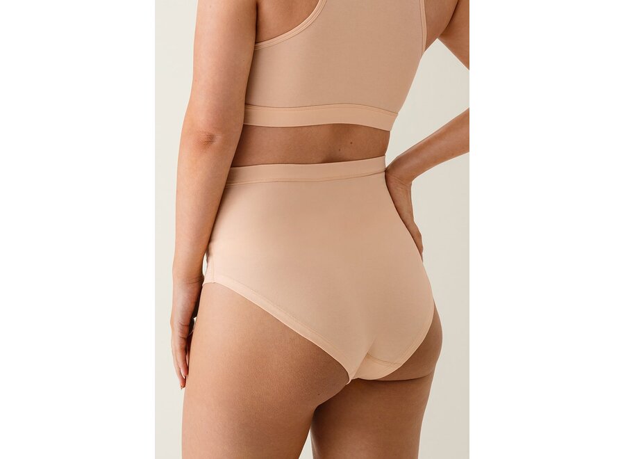 - Essential Zwangerschapsslip - Met ruimte voor de groeiende buik - Beige