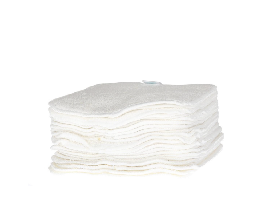 Cheeky Wipes – Babytücher aus Baumwolle – weiß/farbig – 25 Stück – Babytücher