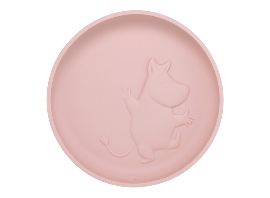Moomin Baby – Silicone plate with suction cup – First bites