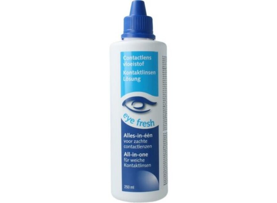 Contact lens solution - 250ml - For soft contact lenses