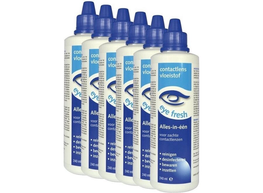 Solution pour lentilles de contact - 250 ml - Pour lentilles de contact souples