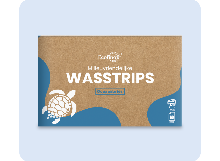 Wäschestreifen – 60 Wäschen – Wirksam gegen Flecken – Vegan & 100 % plastikfrei