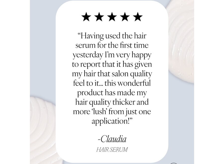 - Hair serum with fermented rice + Baobab - Protects, hydrates and nourishes