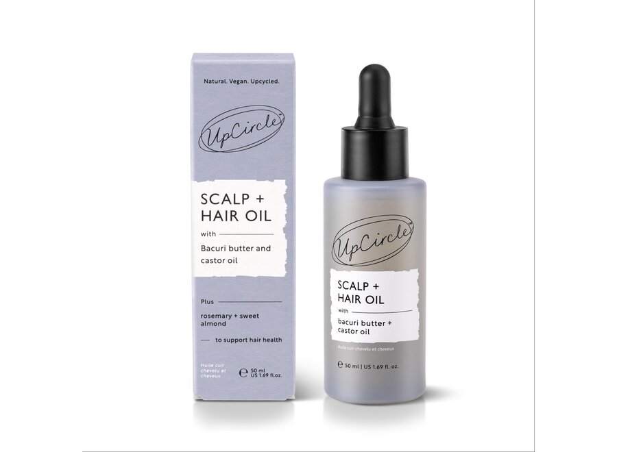 - Scalp + Hair Oil Treatment - Bacuri Butter and Castor Oil - Grows, protects, repairs