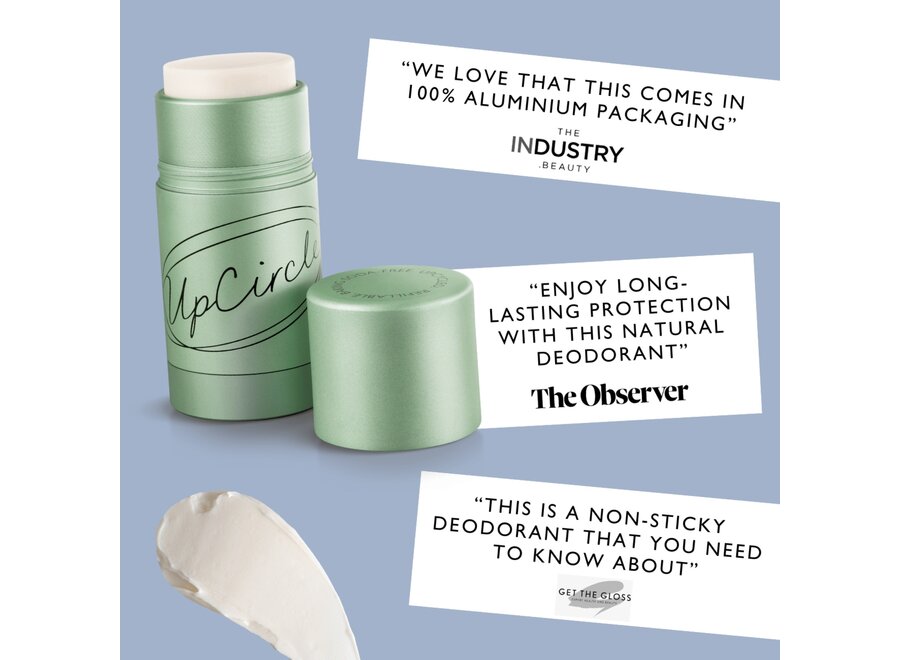 Refillable Deodorant - Set of holder plus refill - Macadamia & Bergamot