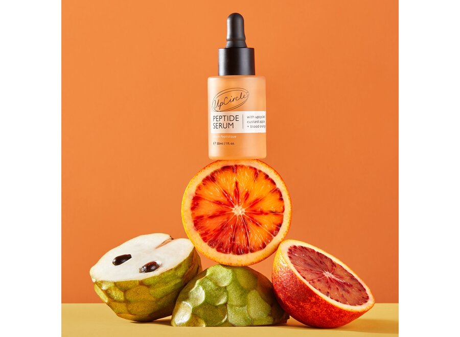 UpCircle Peptidenserum met upcycled Custard Appel + Bloedsinaasappel - 30 ml