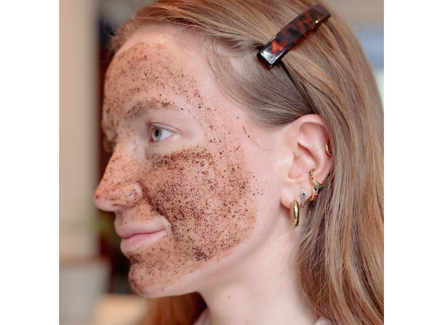 Crème de nuit et gommage visage au café - Myrtilles et marc de café recyclés - Revitalisez votre peau avec des ingrédients naturels de UpCircle