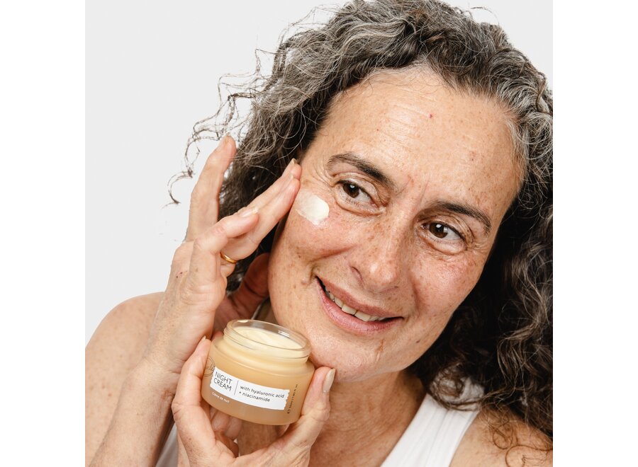 UpCircle Night Cream – Hyaluronic Acid & Niacinamide – 30 ml