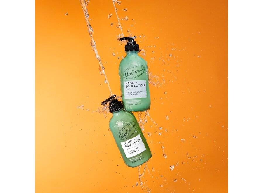 Lotion pour les mains et le corps – Eau de fruit de bergamote recyclée – Vitamine E – 50 ML