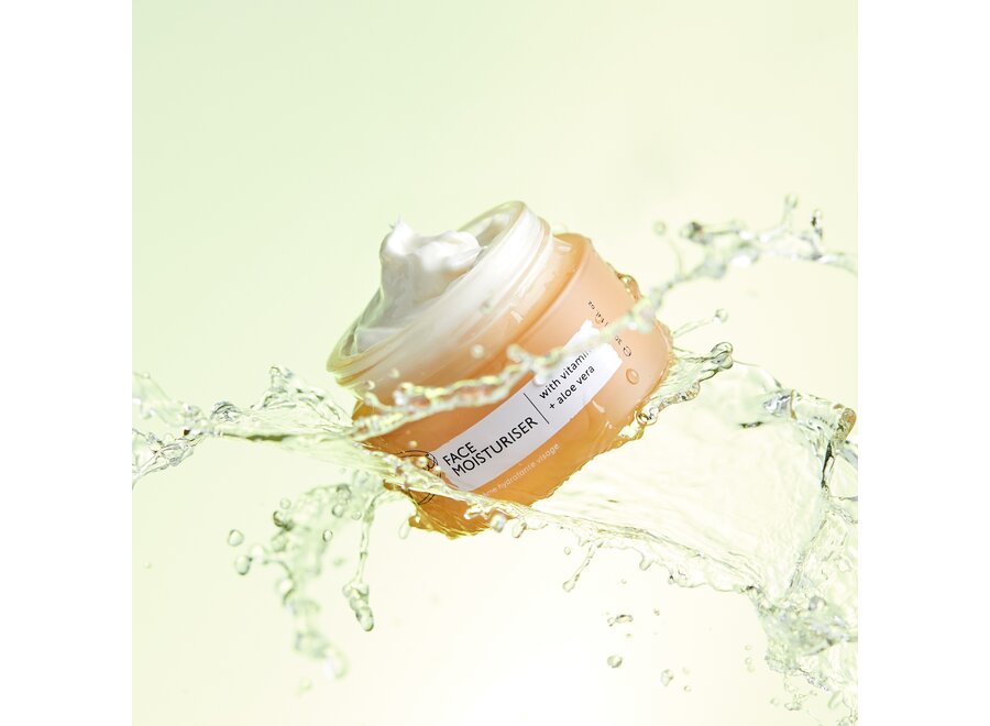 UpCircle - Feuchtigkeitsspender - Upcycled Arganpulver - Reisegröße 30 ML - Vegan & tierversuchsfrei - Nährt die Haut mit Vitamin E & Aloe Vera