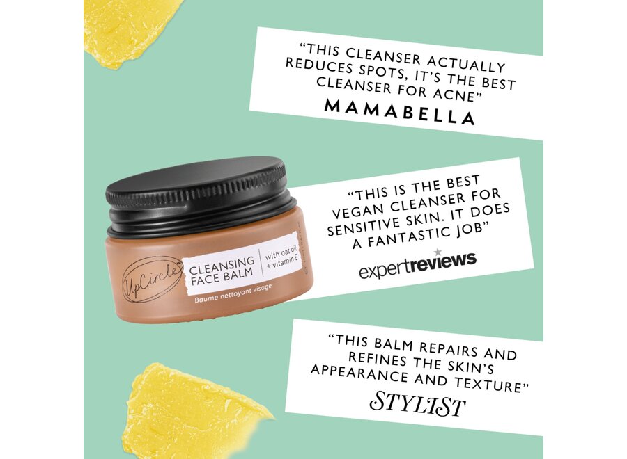 UpCircle Cleansing Face Balm – Upcycled abrikozenpoeder – Haverolie & Vitamine E – 20 ML
