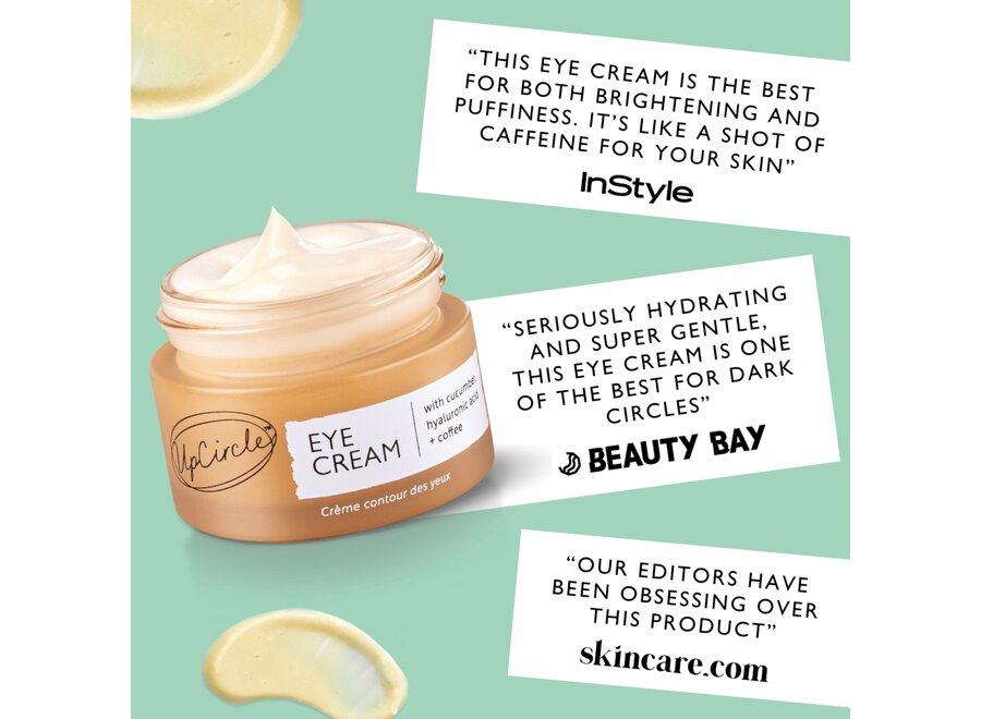 Duo de Soins Caffeinés – Huile de Café Upcyclée – Sérum et Crème Contour des Yeux, un cadeau idéal pour les amateurs de café et de soins de la peau