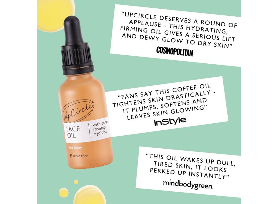 Duo de Soins Caffeinés – Huile de Café Upcyclée – Sérum et Crème Contour des Yeux, un cadeau idéal pour les amateurs de café et de soins de la peau